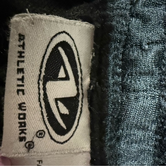 Athletic Works Black Track Pants lg - Picture 3 of 4
